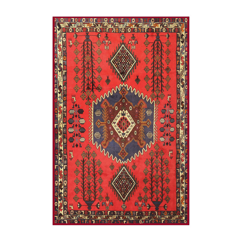 Oriental Indoor Rug, Rectangle 5' x 7'