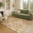 Machine Washable Indoor/Outdoor Chantille ACN2628 Abstract Rug-759629263-759629255