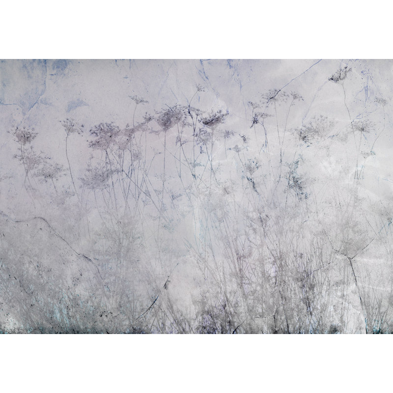 Eliyahna Peel & Stick Floral Roll, Beige, 41" L x 57" W