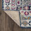 Tapis oriental en polypropylène tissé à la machine Cobien en ivoire / gris / noir-1145205437