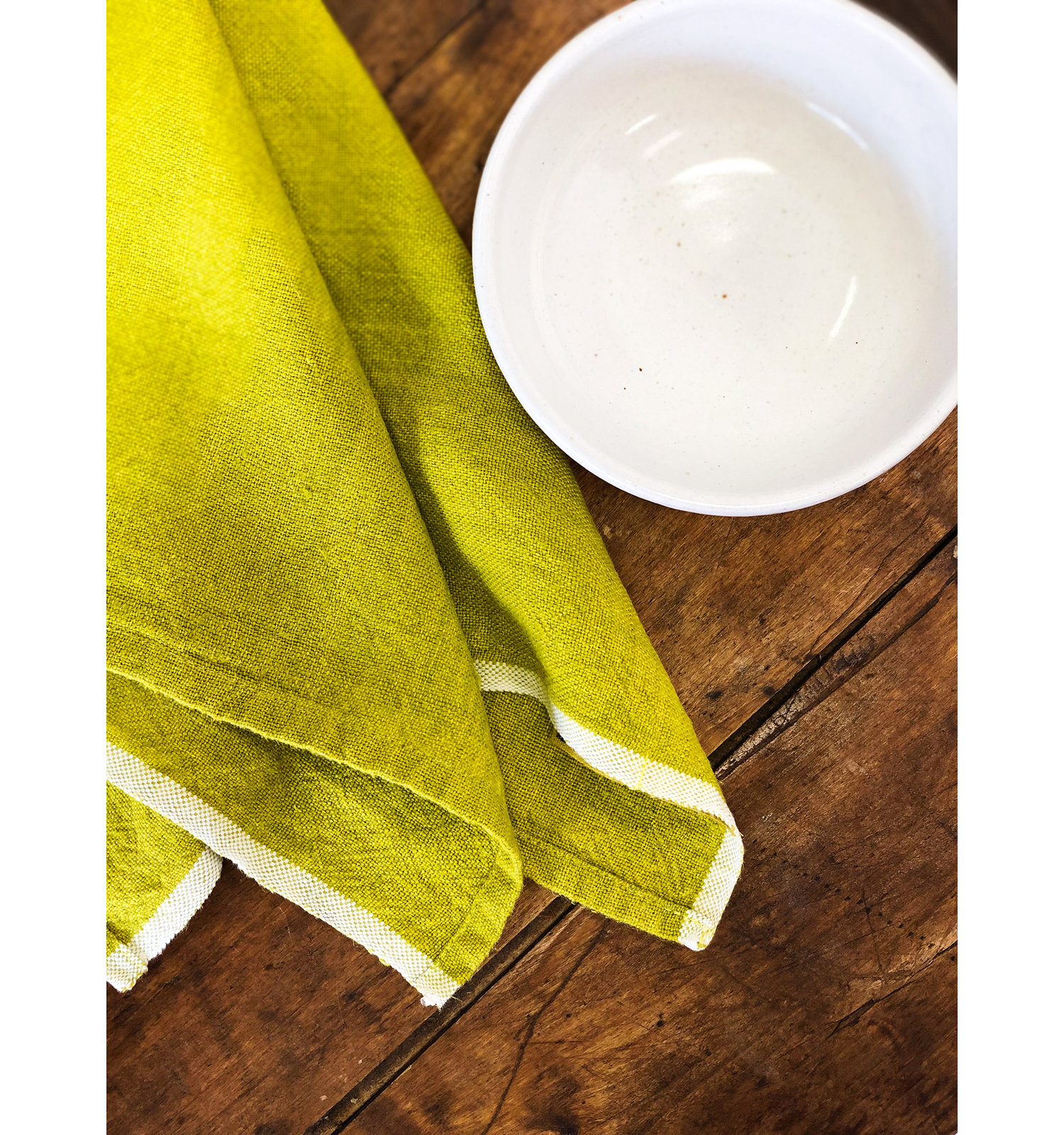 Soren Dish Cloth Kitchen Towel, Lime