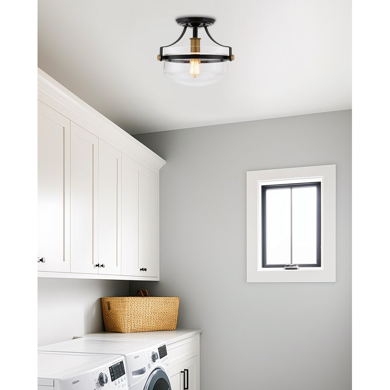 Kovac Glass Semi Flush Mount