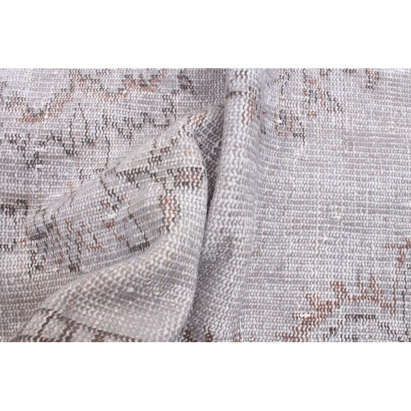 Pavanjit One-of-a-Kind 5'8" X 8'10" 1990s Wool Area Rug in Dark Cream