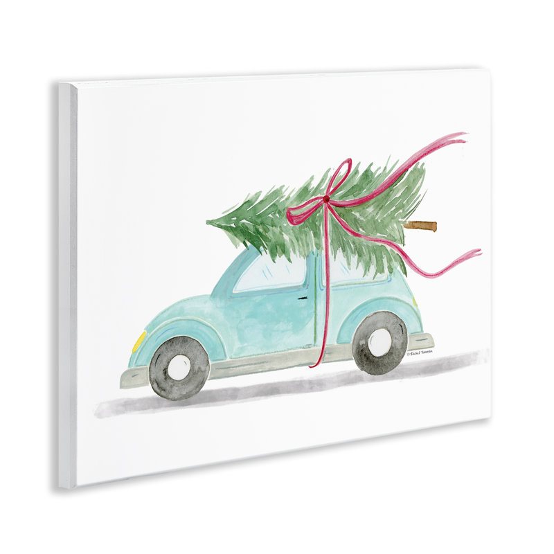 «Windblown Tree on Car», art mural par Rachel Nieman