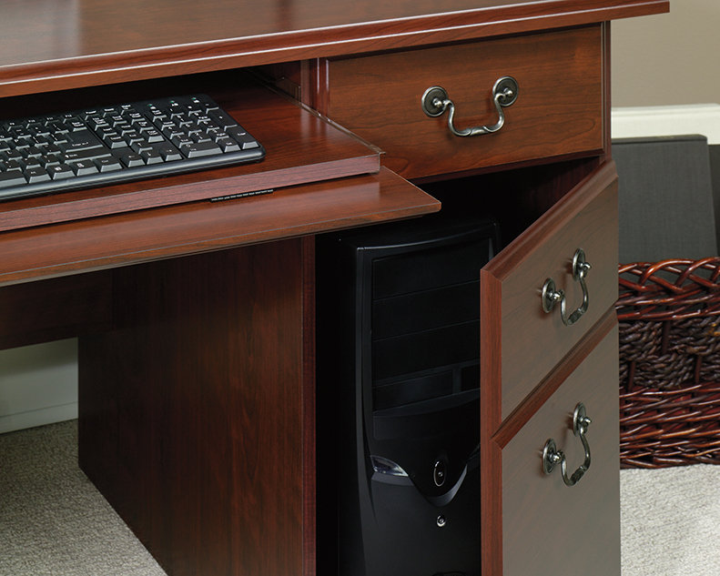 Classic Cherry Finish Computer Desk