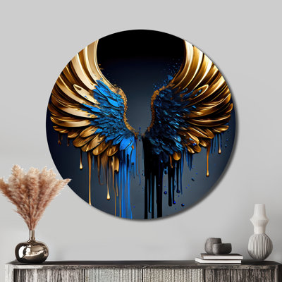 Avelines - Fantasy Round Metal Art