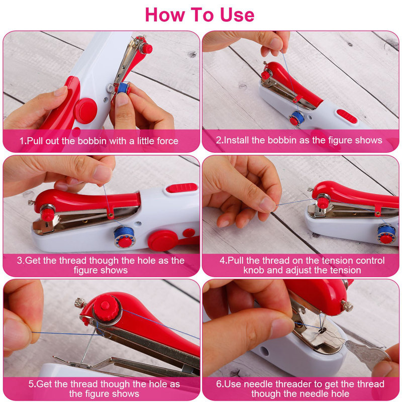 Edge Collections Handheld Sewing Machine