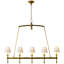 Chapman & Myers Classic Linear Chandelier-51178684-89443304