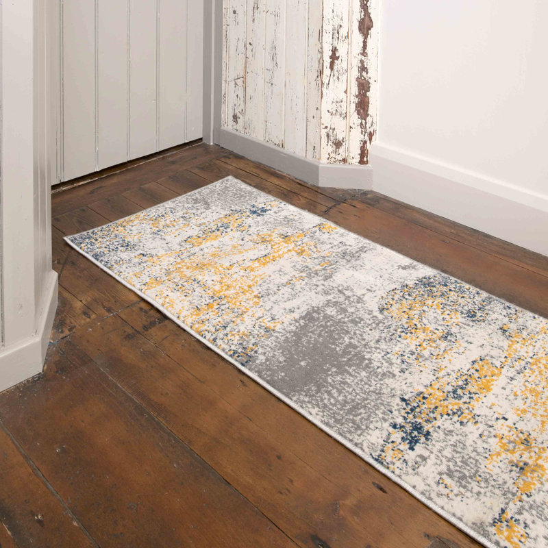 Hvidovre Abstract Area Rug, Runner 60 x 240cm
