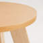 Table d'appoint ronde avec structure en bois
