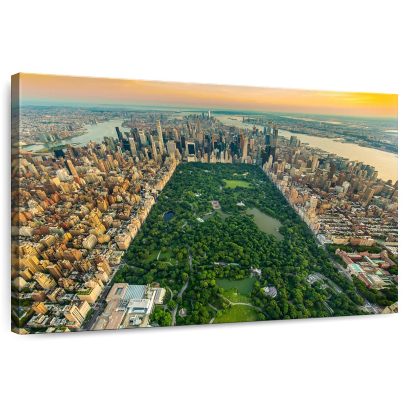 Jour d'été de Kavia Central Park, H 16 po x l 24 po