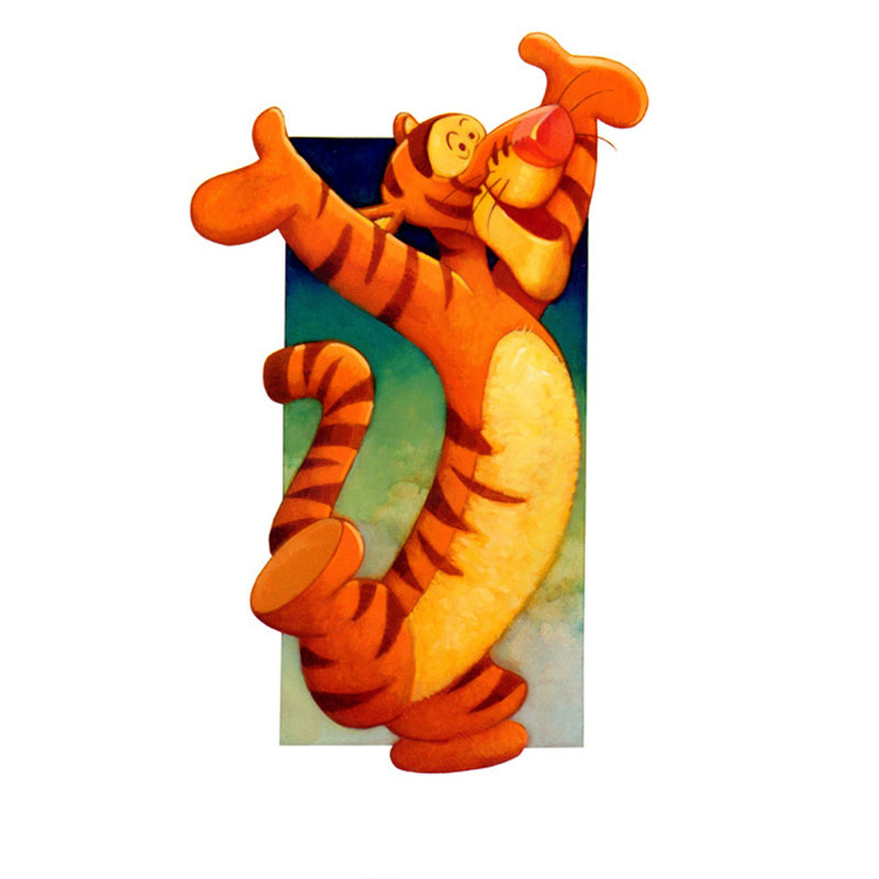 Tigger, 18" H x 13" W