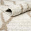 Abani Manvir VIV160B Cream Beige Moroccan Geometric Tribal Area Rug-1370137102