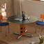 Table de salle à manger noire en pierre frittée-518540517