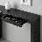 Elegant Waterfall Design Sofa Table - Concealed Drawer Storage For Hallway & Entryway-1817850957