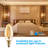 4.5 Watt (40 Watt Equivalent), B11 LED, Dimmable Light Bulb, Warm White (2200K) E12/Candelabra Base