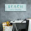 «Highland Dunes», «Beach Cottage Sign» par Danhui Nai, art mural sur toile-1433669999