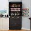 Armoire de rangement polyvalente pour garde-manger avec tablettes réglables et tiroir pour une vie organisée