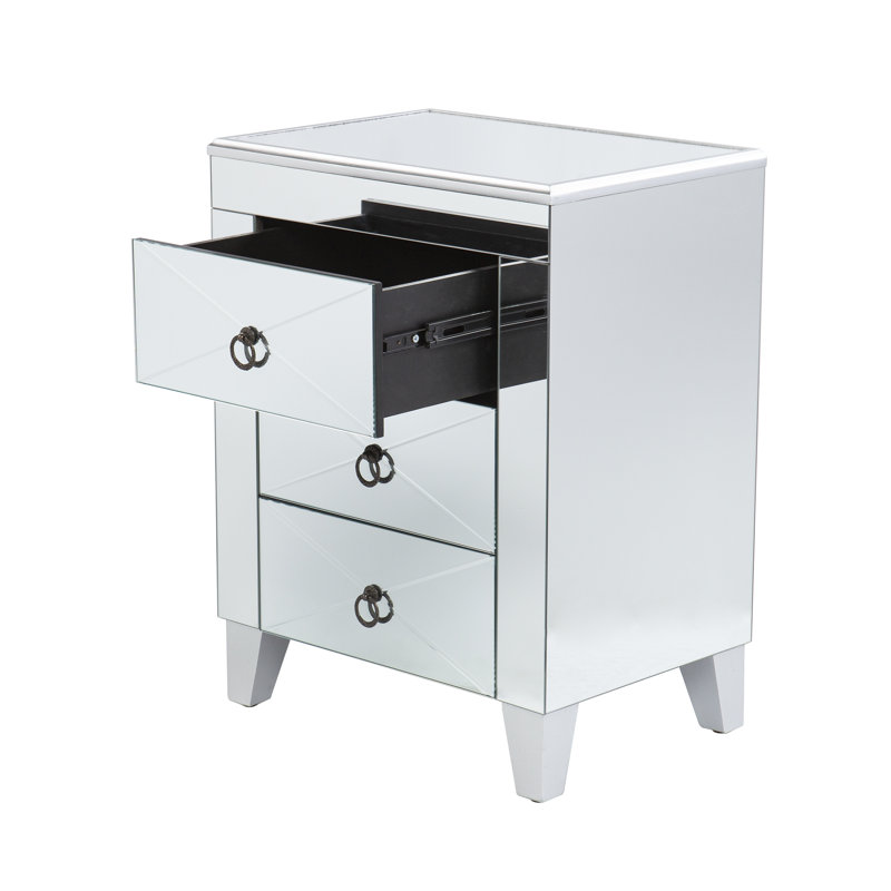Table de bout avec rangement Evelinda