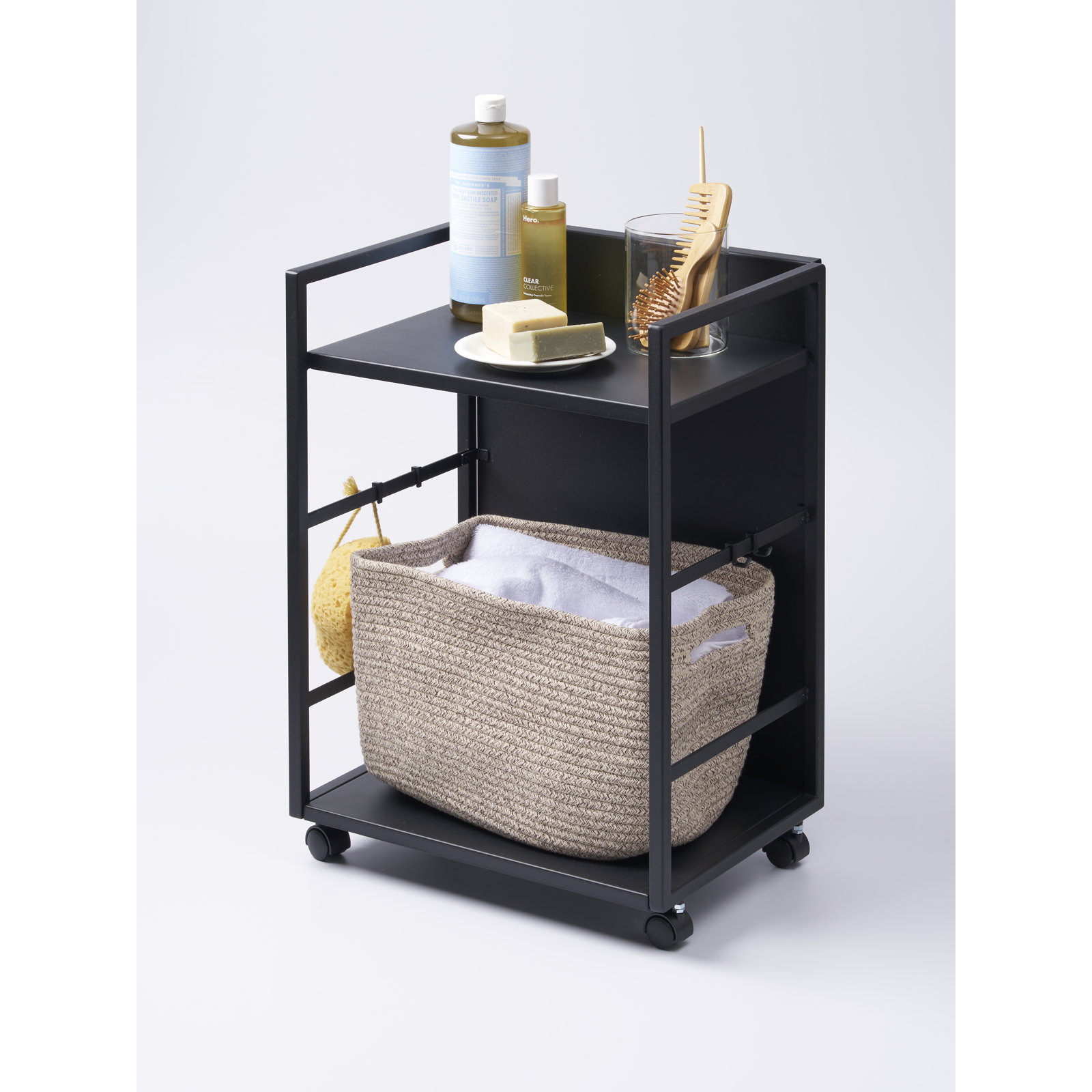 Yamazaki Home Tower Cart, Black