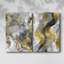 ABSTRACT Series cmxxxiv - Toile tendue avec châssis de qualité supérieure - Prêt à être accroché-108955313