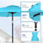 3m Large Paraso With UV, Garden Sun Shade Canopy Patio With Crank Tilt, Outdoor Umbrella  -1788396167