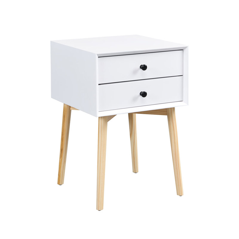 Kayleigh-Marie 15.75'' W Nightstand, White