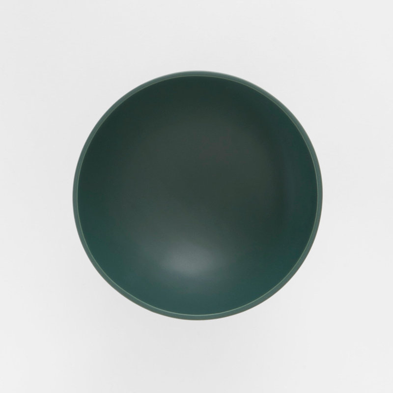Strøm Handmade Decorative Bowl, 5.91" H x 8.66" W x 8.66" D, Green Gables