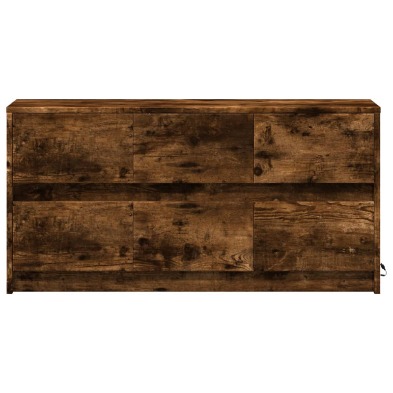 Cvijeta TV Stand for TVs up to 24", Smoked Oak