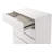 La Rochelle 46.5" White Modern 5 Drawer Chest