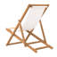 Kingston Deck Chair Teak 56x105x96 cm-33045801