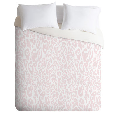 Glam Polyester Animal Print Duvet Cover