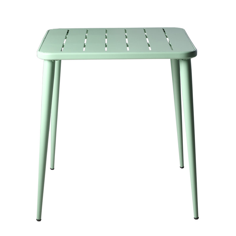 Sengsone Square Metal Outdoor Coffee Table , 27.5'' in. W 27.5'' in. D
