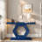 Modern Console Table With Striking Hexagon Legs, Premium Fir Veneer Finish, Durable Mdf Construction, Functional Storage, Easy Assembly - Ideal Entryway Accent Table For Hallway-876670737