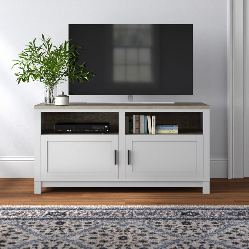 Cambridge Unfinished TV Stand for TVs up to 60", Grey