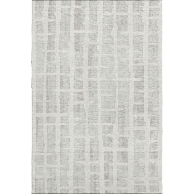 Premium Machine Washable Prisco Ivory Rug