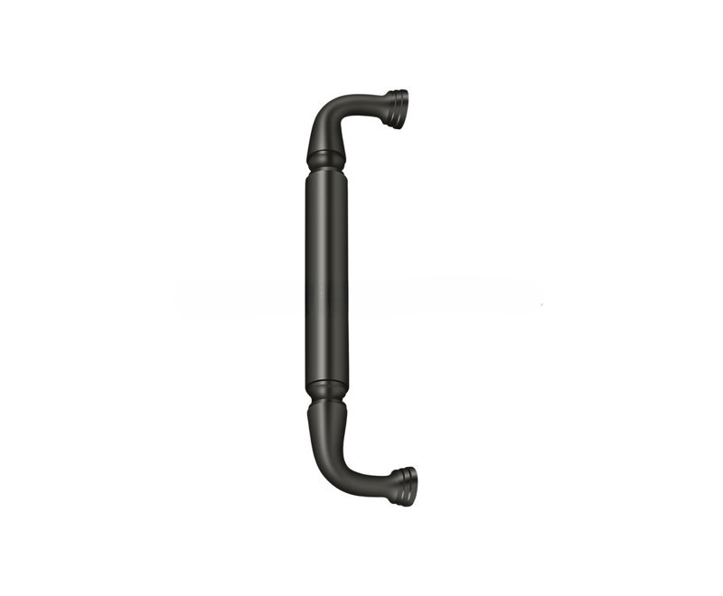 Poignée de porte sans rosette Deltana DP2575U10B, 10 po, bronze huilé, Bronze huilé