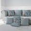 Housse de coussin intérieur / extérieur en polyester Peacock Paradise-1834215609-1834215610