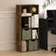 Runck 107cm H x 48cm W Bookcase-2048666342