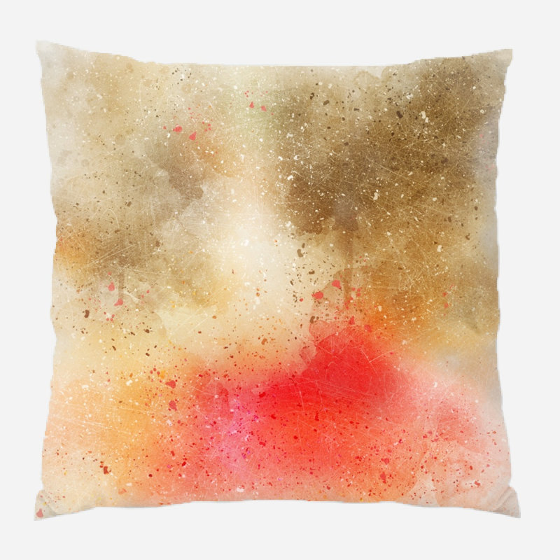Housse et insert de coussin carré Glaucio, Intérieur, Microsuède