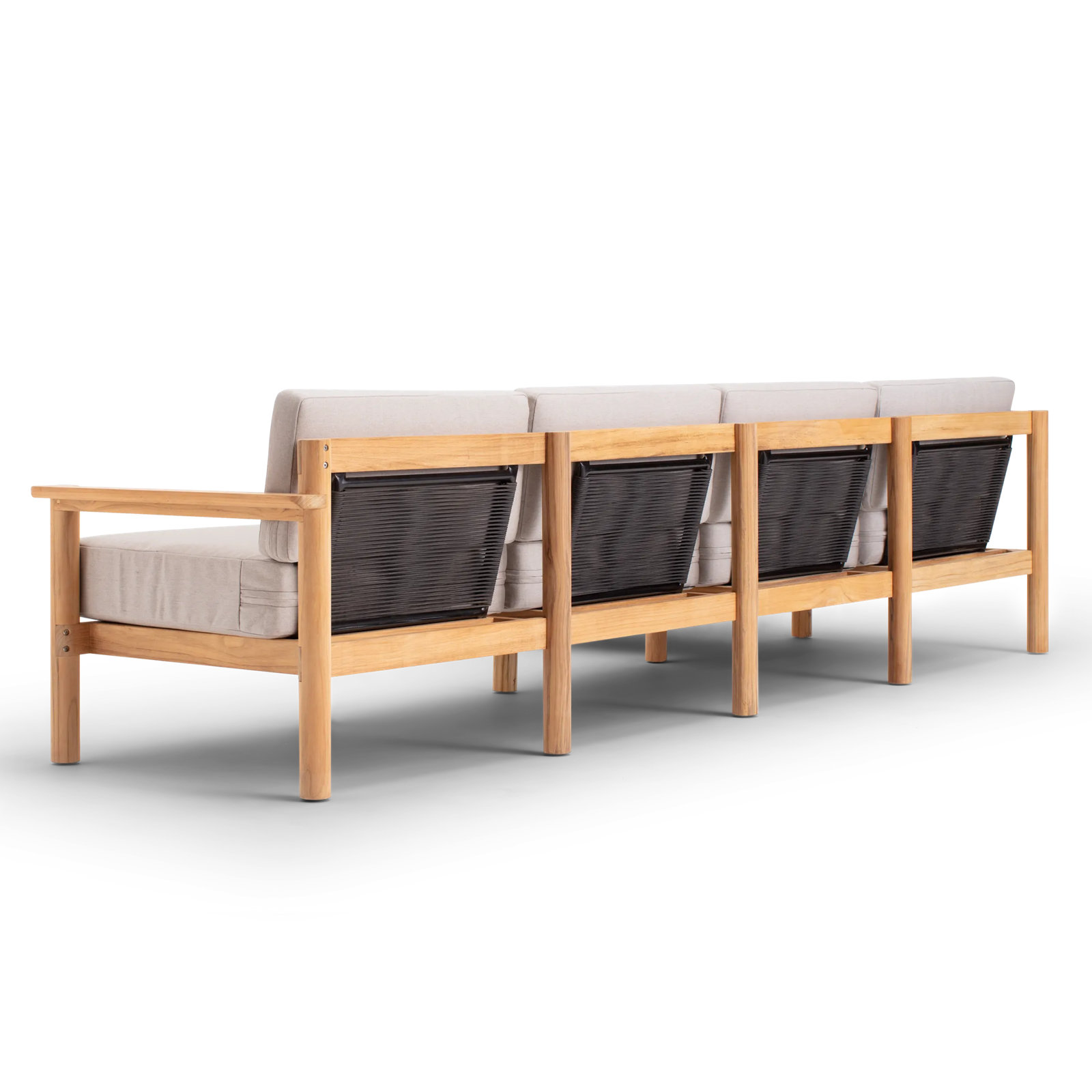 Haven 114" Sunbrella® Patio Sectional, Sunbrella Ashe