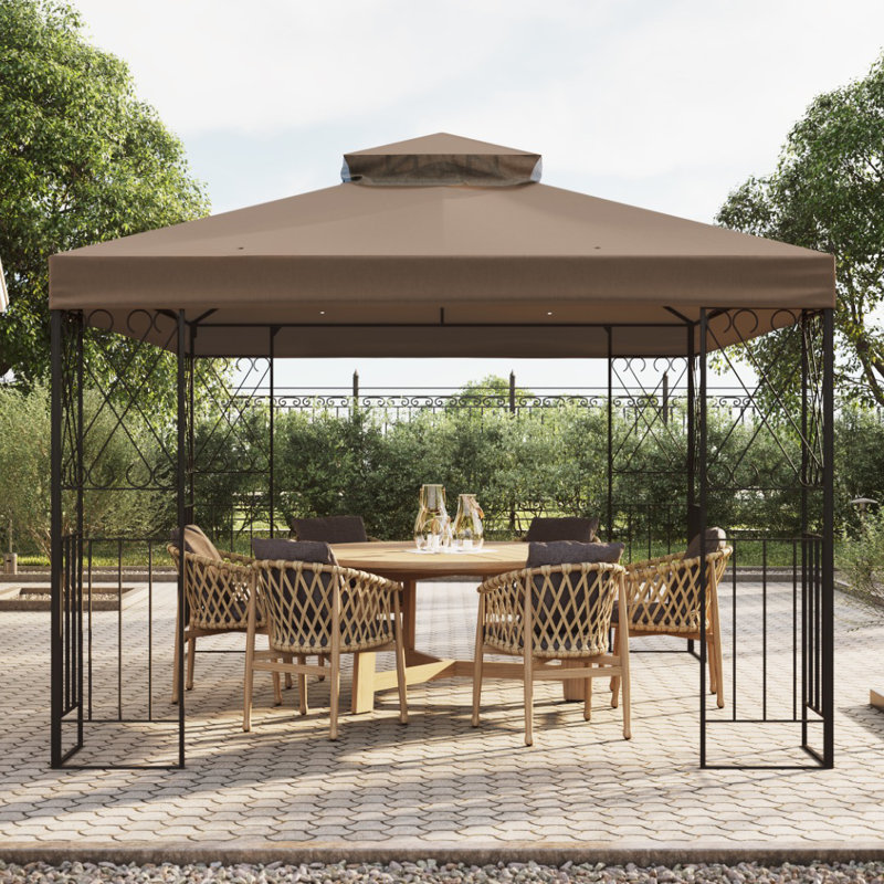 Shiloh 3m x 3.5m Steel Patio Gazebo