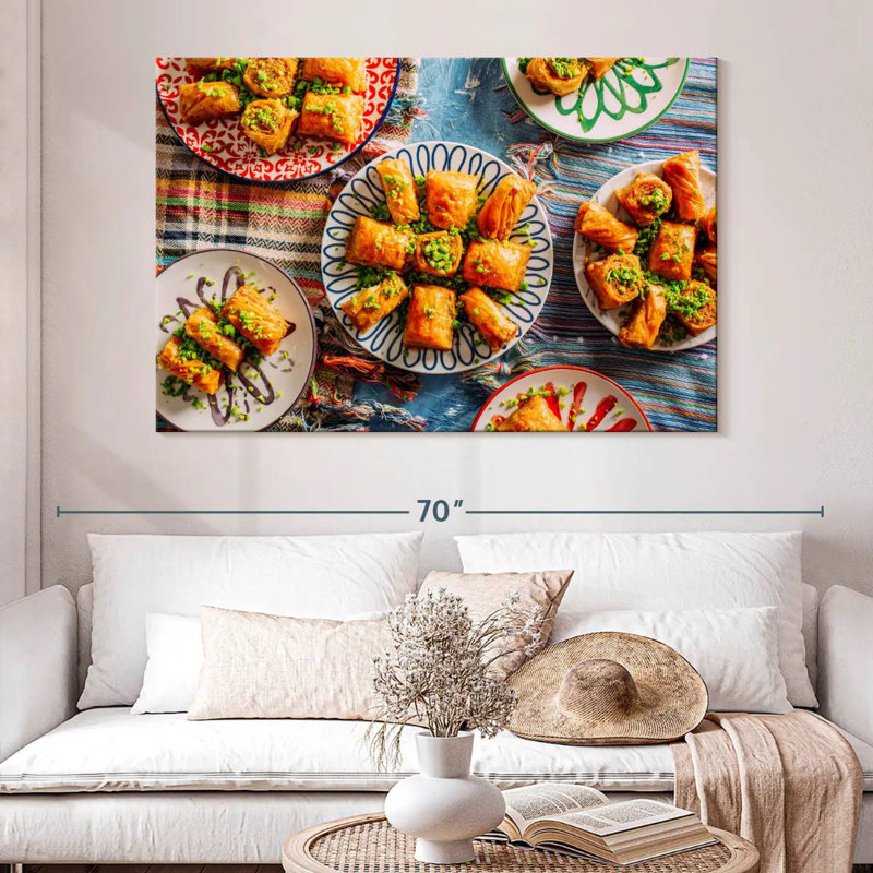 Gourmet Baklava, 20" H x 30" W