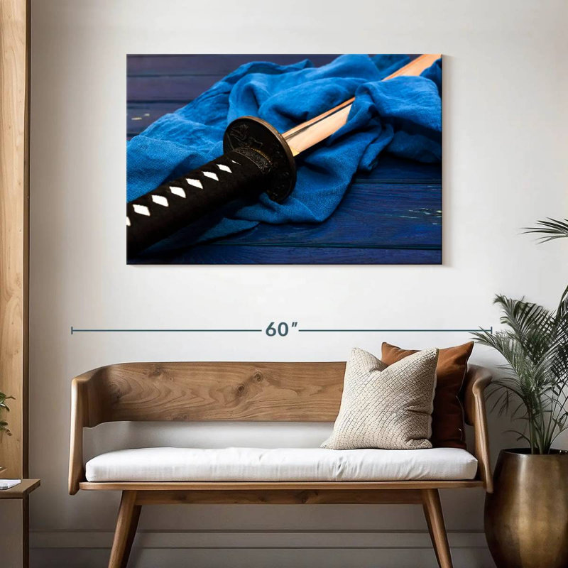 Samurai Sword, 30" H x 45" W