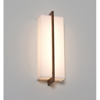 Via LED Dimmable Flush Mount Sconce