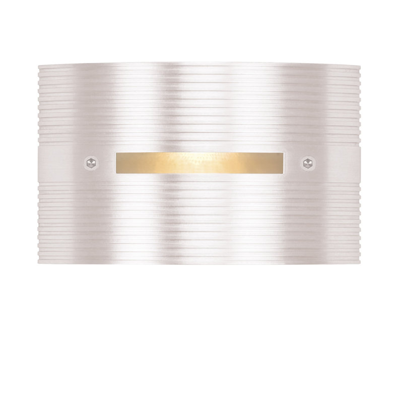 Integrated LED Metal Step Light, White