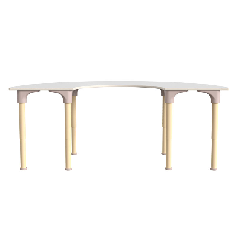Table d'activité à hauteur réglable Bright Beginnings, Blanc