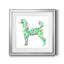 Tapisserie caniche - peinture encadrée-1950715494-1950715493