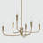 Kaymarie 6 - Light Dimmable Chandelier