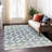 Machine Washable Indoor/Outdoor Lockway ACN2423 Geometric Rug-360322413